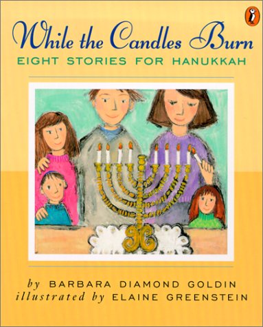 Book cover for While the Candles Burn