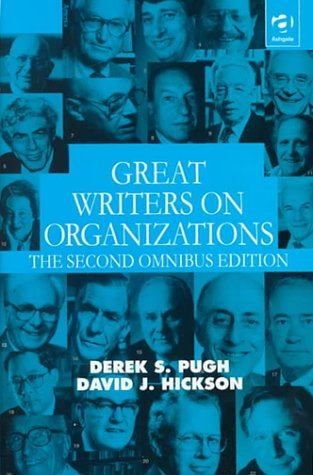 Cover of The Great Writers on Organizations