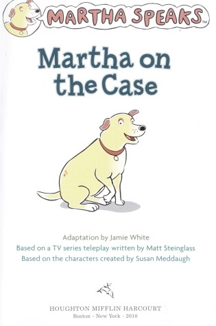 Cover of Martha on the Case