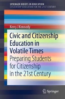 Cover of Civic and Citizenship Education in Volatile Times