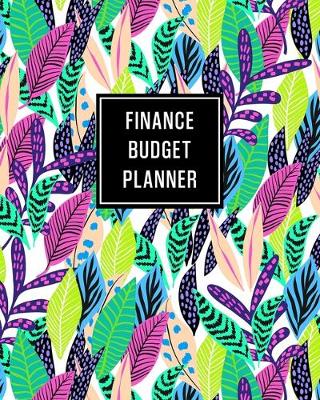 Book cover for Finance Budget Planner