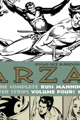 Cover of Tarzan: The Complete Russ Manning Newspaper Strips Volume 4 (1974-1979)