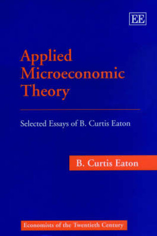 Cover of Applied Microeconomic Theory