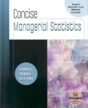 Book cover for Concise Managerial Statistics