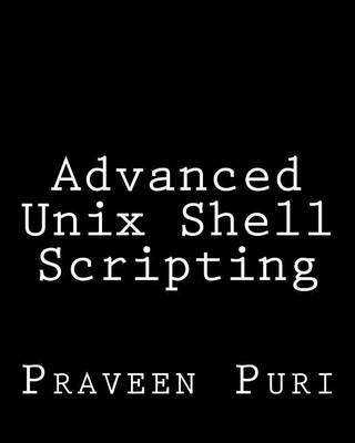 Book cover for Advanced Unix Shell Scripting