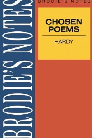Cover of Hardy: Chosen Poems