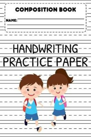 Cover of Composition Book Handwriting Practice Paper