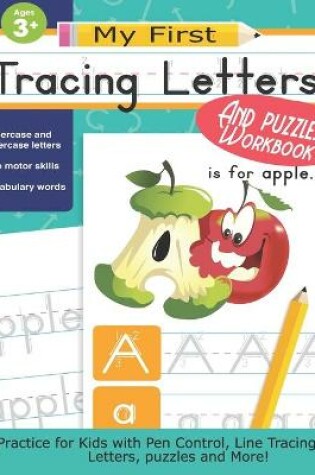 Cover of My First Tracing Letters and Puzzles Workbook