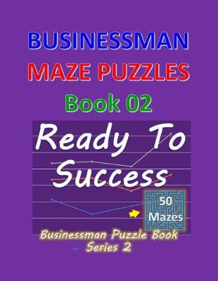 Book cover for Businessman Maze Puzzles Book 2