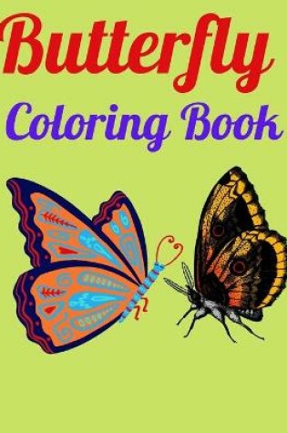Cover of Butterfly Coloring Book