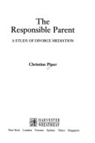 Cover of The Responsible Parent