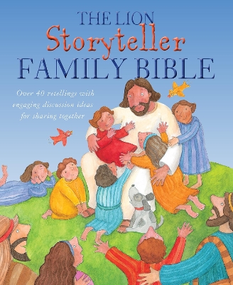 Book cover for The Lion Storyteller Family Bible