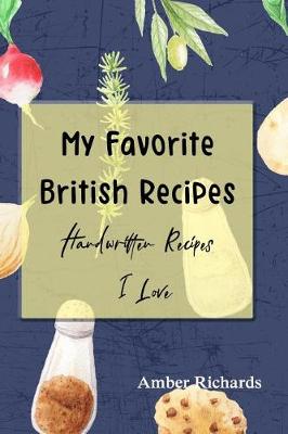 Book cover for My Favorite British Recipes