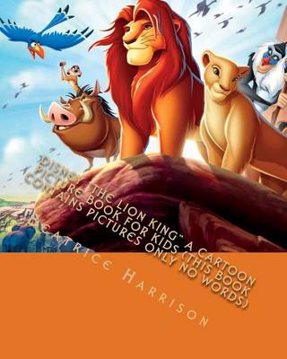 Book cover for Disney the Lion King a Cartoon Picture Book for Kids