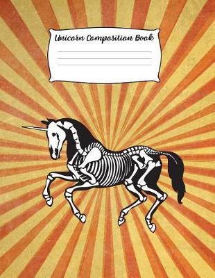 Book cover for Unicorn Composition Book