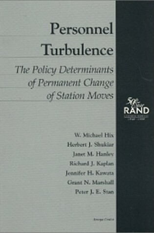 Cover of Personnel Turbulence