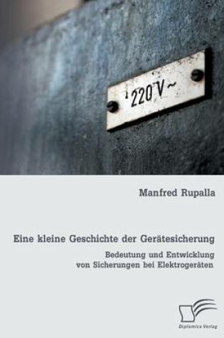 Cover of Eine kleine Geschichte der Geratesicherung