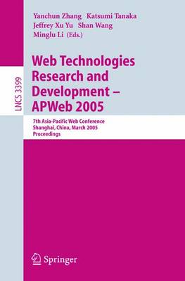 Cover of Web Technologies Research and Development Apweb 2005