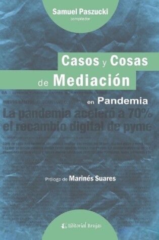 Cover of Casos y Cosas de Mediación en Pandermia