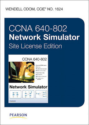 Cover of CCNA 640-802 Network Simulator, Site License Edition