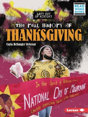 Book cover for The Real History of Thanksgiving