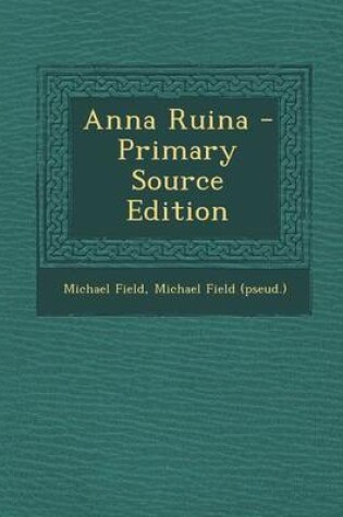 Cover of Anna Ruina