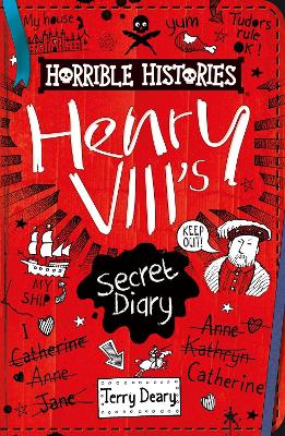 Book cover for Henry VIII's Secret Diary