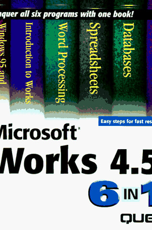 Cover of Microsoft Works 4.0 6 in 1