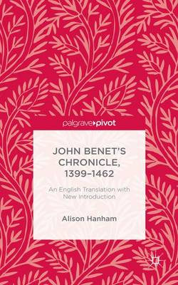 Book cover for John Benet's Chronicle, 1399-1462