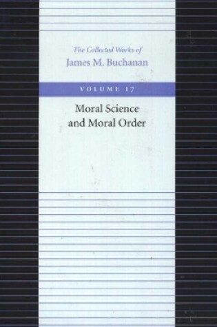 Cover of Moral Science & Moral Order