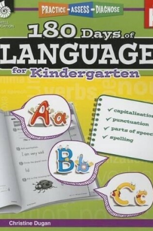 Cover of 180 Days of Language for Kindergarten