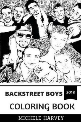 Cover of Backstreet Boys Coloring Book