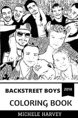 Cover of Backstreet Boys Coloring Book