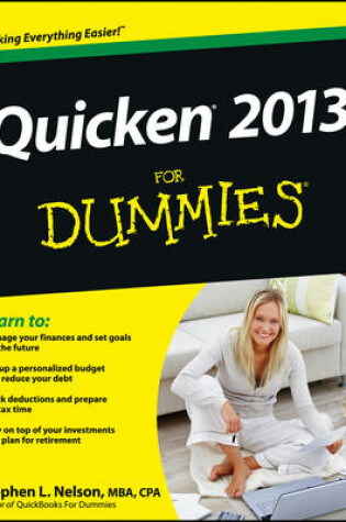 Cover of Quicken 2013 For Dummies