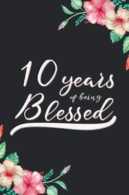 Book cover for Blessed 10th Birthday Journal