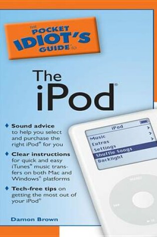 Cover of The Pocket Idiot's Guide to the iPod
