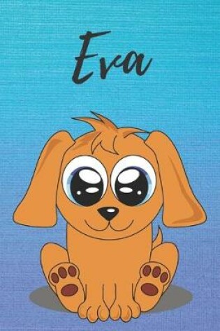 Cover of Eva dog coloring book / notebook / journal / diary