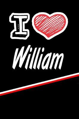 Book cover for I Love William