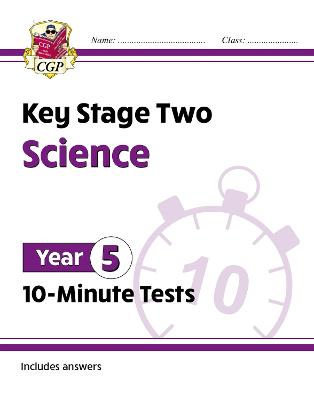 Book cover for New KS2 Year 5 Science 10-Minute Tests