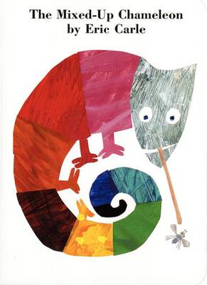 Book cover for The Mixed-Up Chameleon Board Book