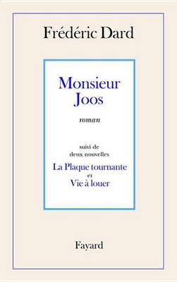 Book cover for Monsieur Joos