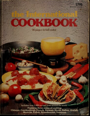 Book cover for The International Cookie Jar Cookbook