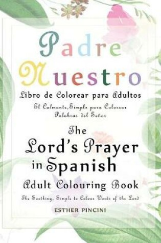 Cover of The Lord's Prayer in Spanish Adult Colouring Book