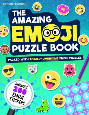 Book cover for The Amazing Emoji Puzzle Book