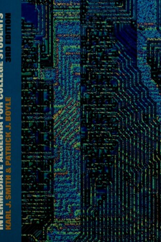 Cover of Intermediate Algebra for College Students