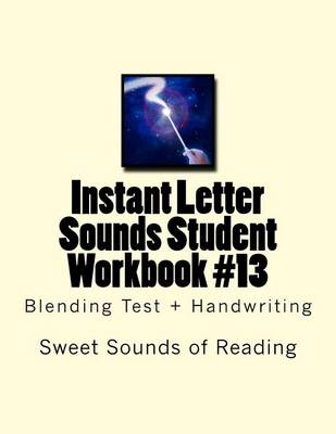 Book cover for Instant Letter Sounds Student Workbook #13