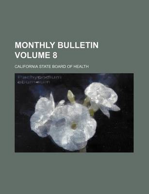 Book cover for Monthly Bulletin Volume 8