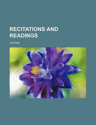 Book cover for Recitations and Readings