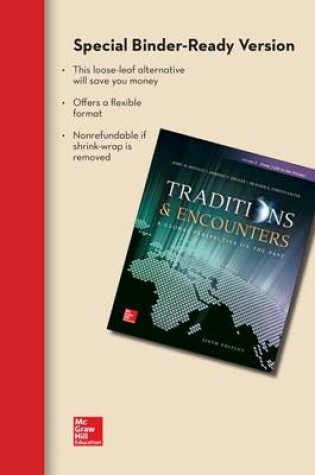 Cover of Loose Leaf for Traditions & Encounters Volume 2 with Connect 1-Term Access Card