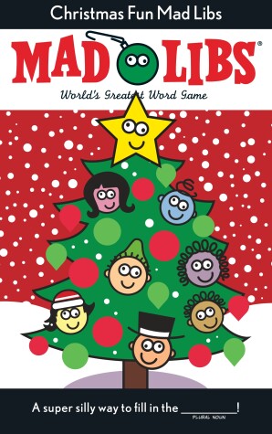 Book cover for Christmas Fun Mad Libs
